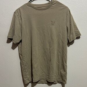 American Eagle Outfitters Khaki Short Sleeve Tee